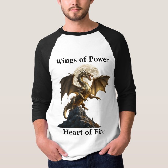 Camiseta Fierce Dragon Rearing (Anverso)