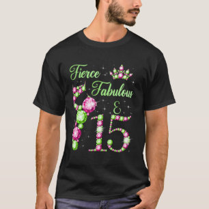 Camiseta Fierce Fabuloso 15 Años 15ª Py Ballerina