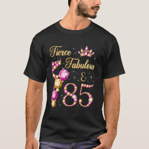 Camiseta Fierce Fabuloso bailarín de ballet de 85 años Birt