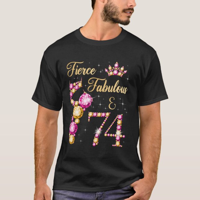 Camiseta Fierce Fabulous 74 Ballet Dancer Py (Anverso)