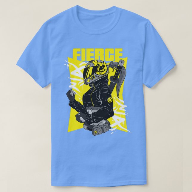 Camiseta Fierce Fighter (Diseño del anverso)