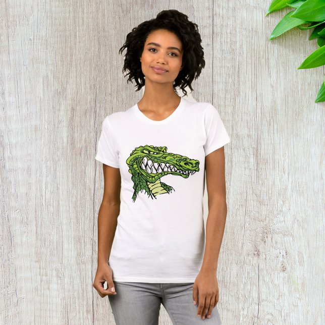Camiseta Fierce Gator Womens T-Shirt (Subido por el creador)