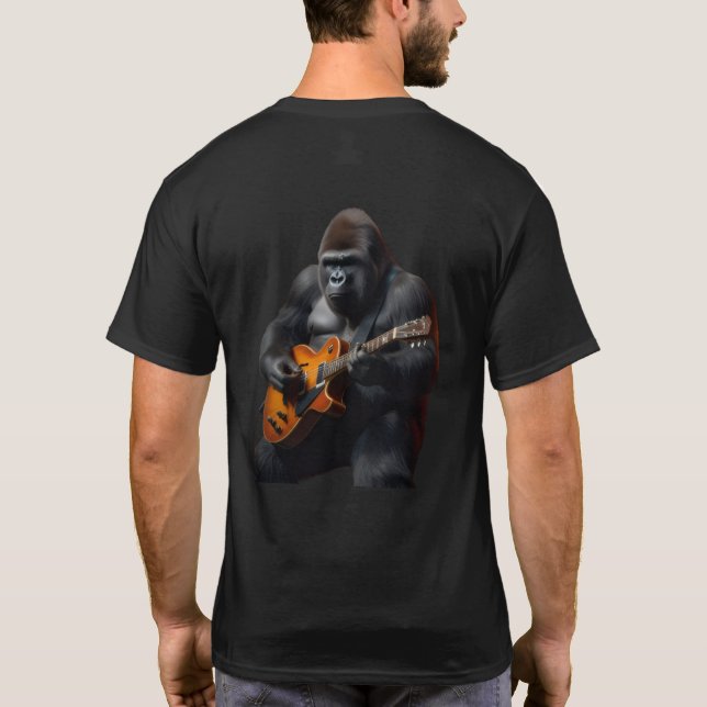 Camiseta Fierce Gorilla Rocker (Reverso)