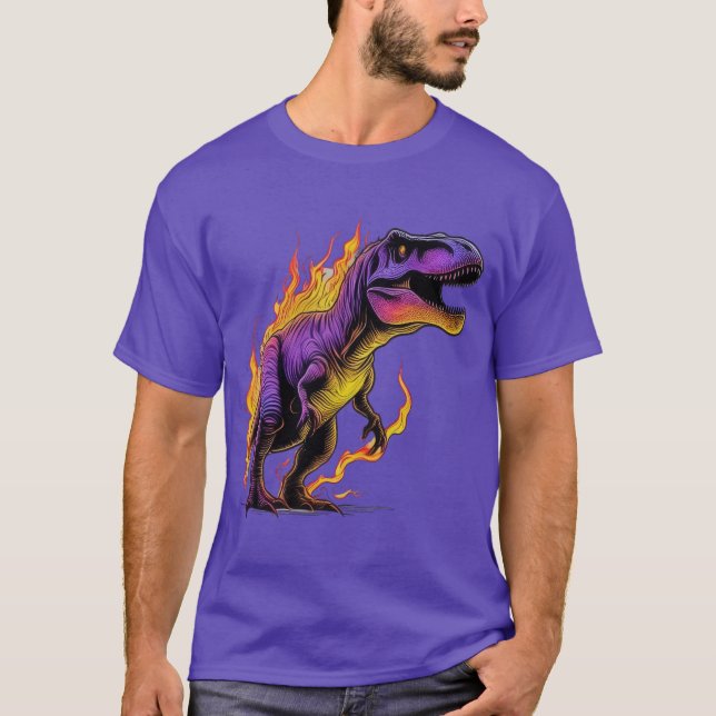 Camiseta Fierce Inferno T-Rex (Anverso)