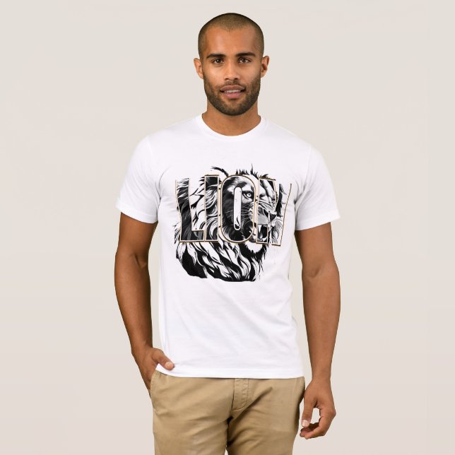 Camiseta Fierce Lion (Anverso completo)