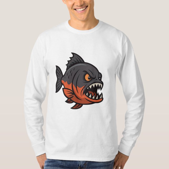 Camiseta Fierce Piranha (Anverso)