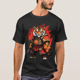 Camiseta Fierce Samurai Tiger