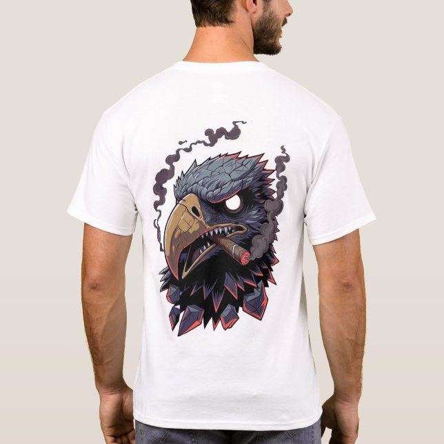Camiseta Fierce Stone Eagle Mascot (Reverso)