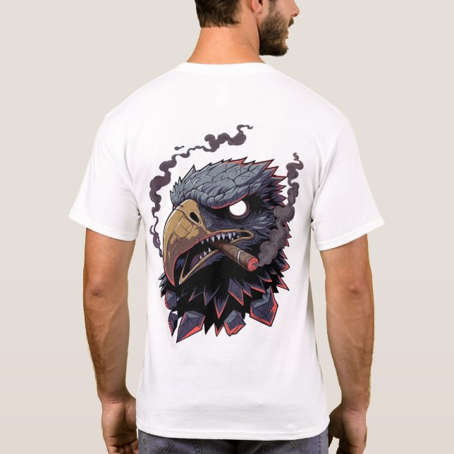 Camiseta Fierce Stone Eagle Mascot (Reverso)