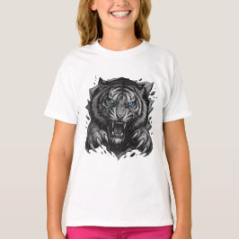 Camiseta Fierce Tiger Breakthrough: Negrita y salvaje
