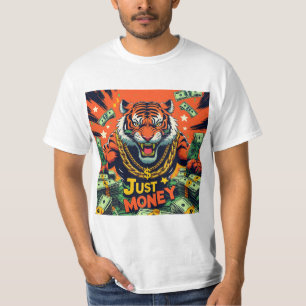 Camiseta Fierce Tigre - SÓLO DINERO Pop Art Urbano