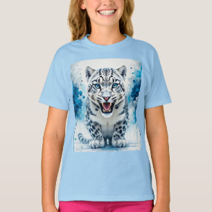 Camiseta Fiero Leopardo Blanco