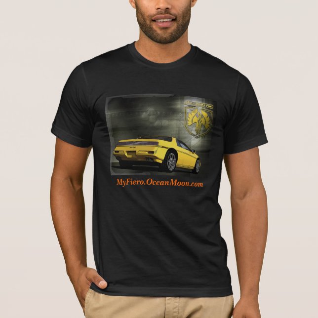 Camiseta Fiero Notchback amarillo II (Anverso)