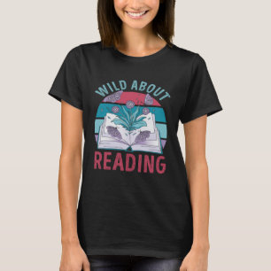 Camiseta Fiero por leer leopardo Me encanta leer libro 9