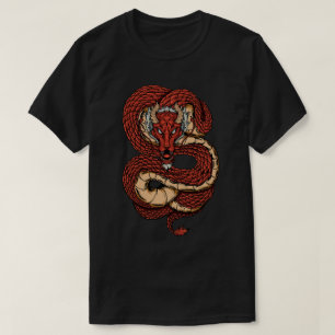 Camiseta Fiery Dragón Rojo
