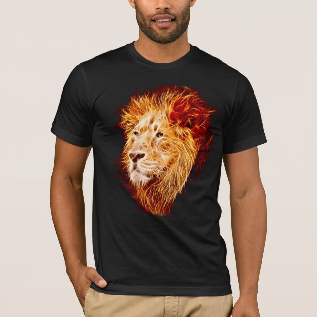 Camiseta Fiery Lion (Anverso)