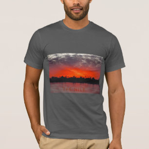 Camiseta Fiery Nile River Sunset T-Shirt