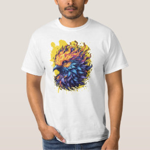 Camiseta Fiery Phoenix Bird Art