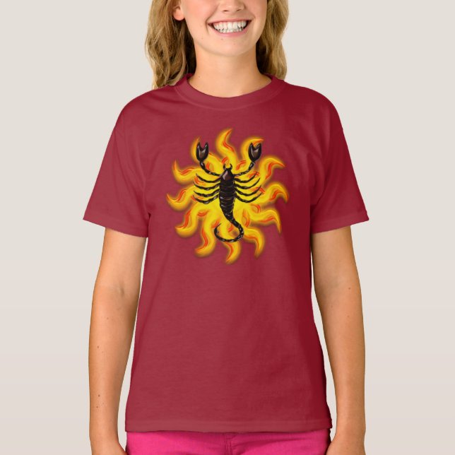 Camiseta Fiery Scorpio (Anverso)