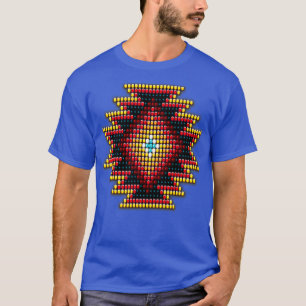 Camiseta Fiery Sunburst al estilo nativo americano