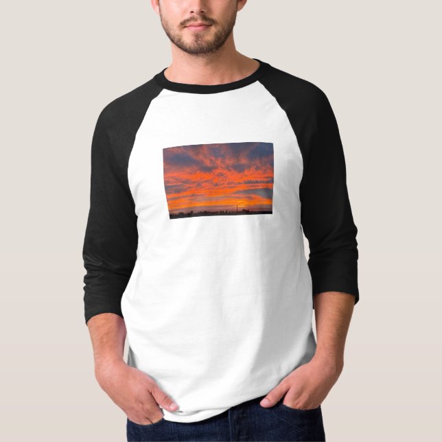 Camiseta Fiery Sunset (Anverso)