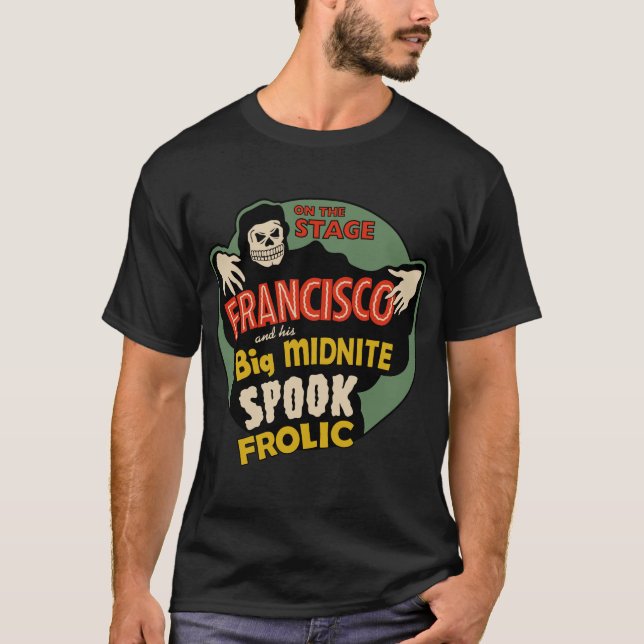 Camiseta Fiesta 1940 del espectro de Francisco Midnite (Anverso)