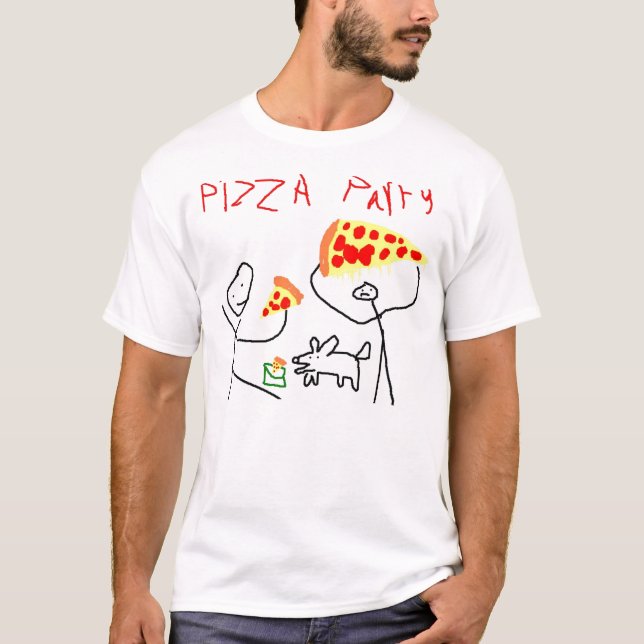 CAMISETA FIESTA 1 DE LA PIZZA (Anverso)