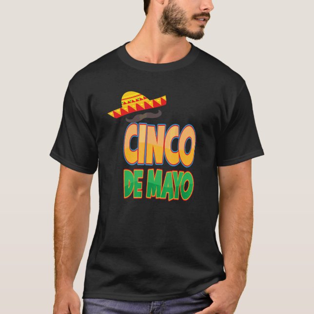Camiseta Fiesta 5 De Mayo Viva México (Anverso)