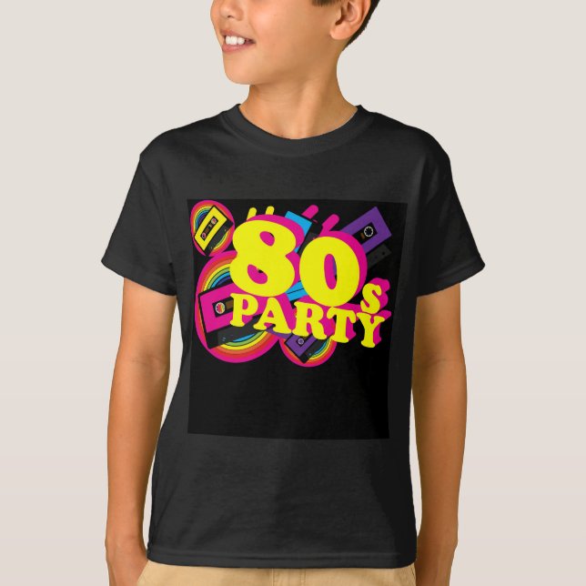 Camiseta fiesta 80s (Anverso)