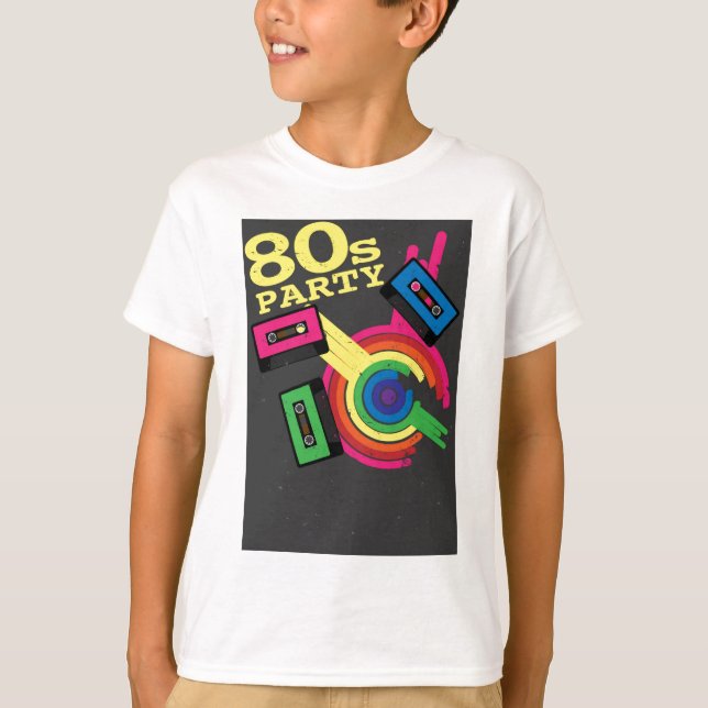 Camiseta fiesta 80s (Anverso)