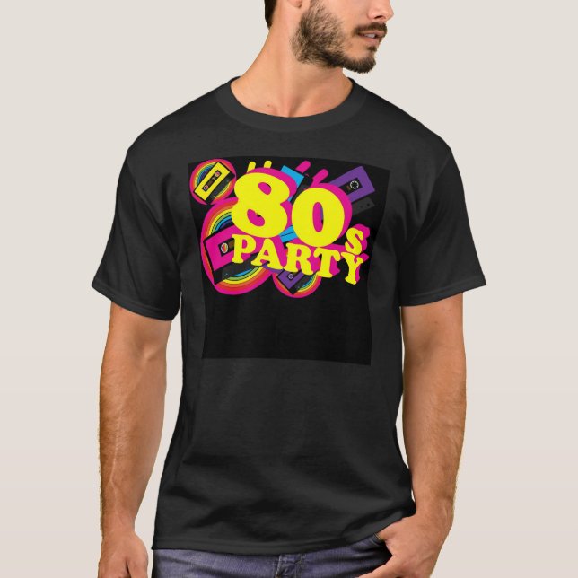 Camiseta fiesta 80s (Anverso)