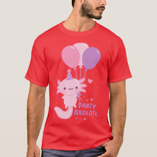 Camiseta Fiesta A Lot Axolotl Balones