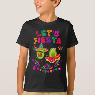 Camiseta Fiesta aguacate bailando Cinco De Mayo Mexicano