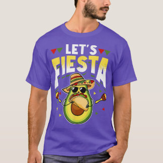 Camiseta Fiesta Aguacate Tacos Cinco De Mayo 5 De Mayo