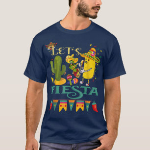 Camiseta Fiesta Aguacate y Tacos Cinco De Mayo Mexic