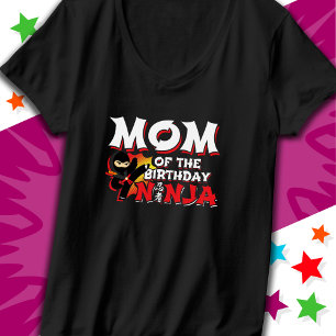 Camiseta Fiesta al estilo de un libro de historietas mamá d