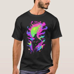Camiseta Fiesta Alien Psicodélico Rave OVNI Extraterrestre