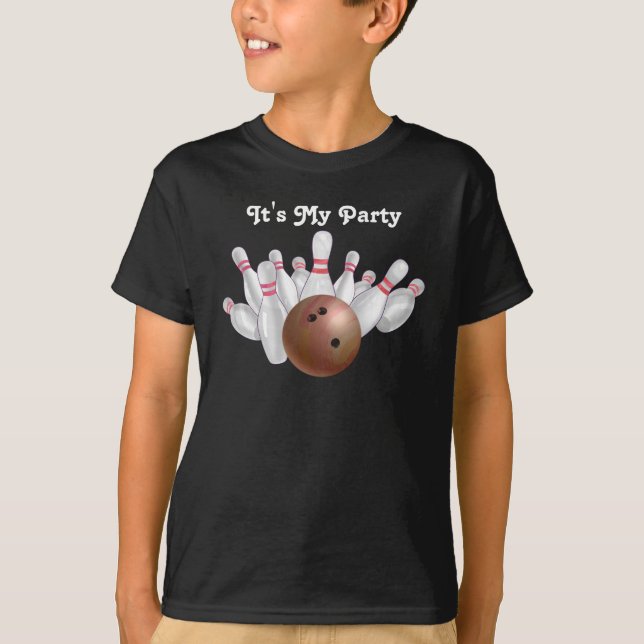 Camiseta Fiesta anaranjado de los bolos (Anverso)