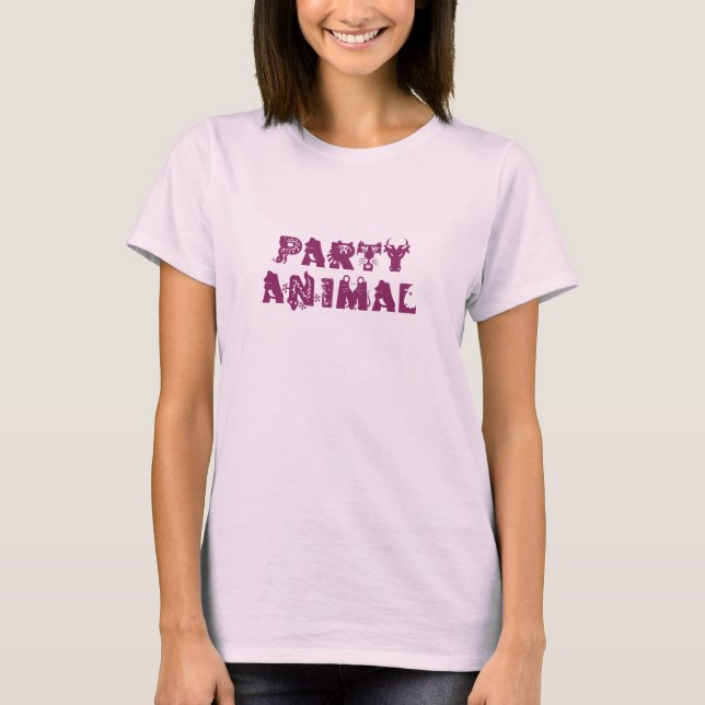 Camiseta Fiesta Animal (Anverso)