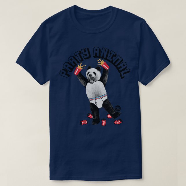 CAMISETA FIESTA ANIMAL 1 (Diseño del anverso)