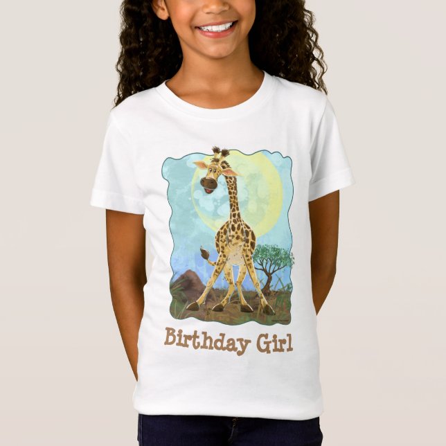 Camiseta Fiesta Animal Giraffe (Anverso)