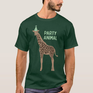 Camiseta Fiesta Animal Giraffe Dullish Giraffe