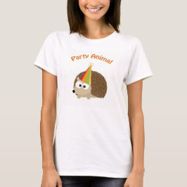 Camiseta ¡fiesta Animal! Hedgehog