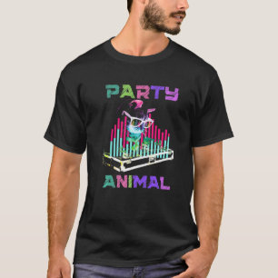 Camiseta Fiesta Animal Kitty Dj Youth C