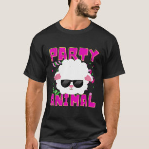 Camiseta Fiesta Animal Lazy Easy Sheep Halloween Party Cost
