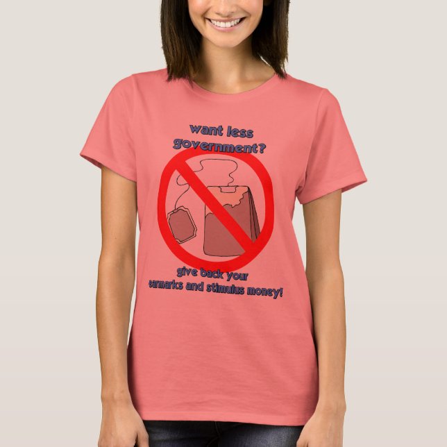 Camiseta Fiesta anti té (Anverso)