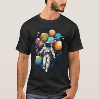 Camiseta Fiesta astronauta
