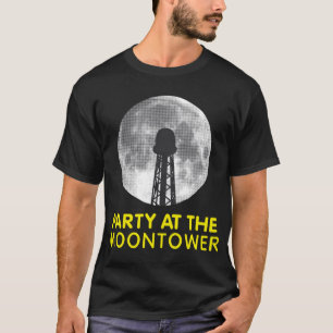 Camiseta Fiesta aturdido y confuso en la torre de la luna