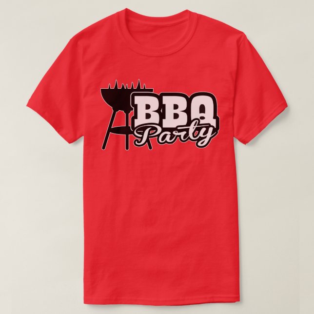 Camiseta Fiesta BBQ (Diseño del anverso)