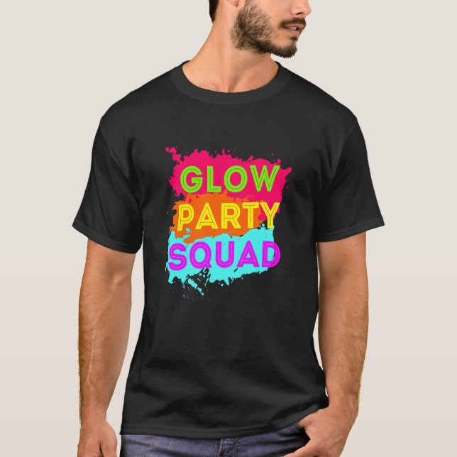 Camiseta Fiesta brillante Squad Retro Funny Fiesta brillant (Anverso)